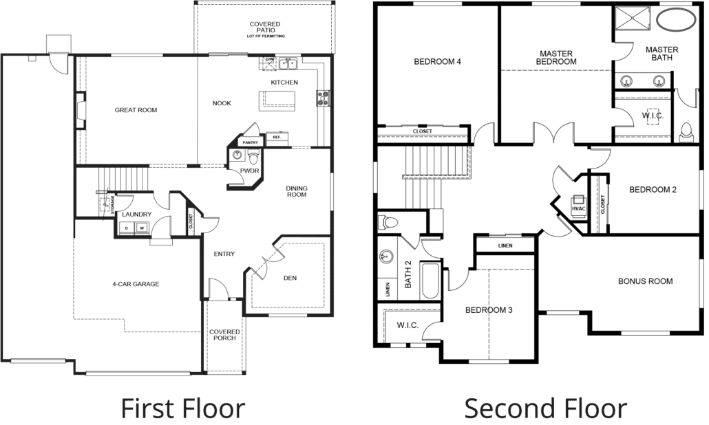 soundbuilt-homes-washington-2978-Teton-4-Car-Floorplan