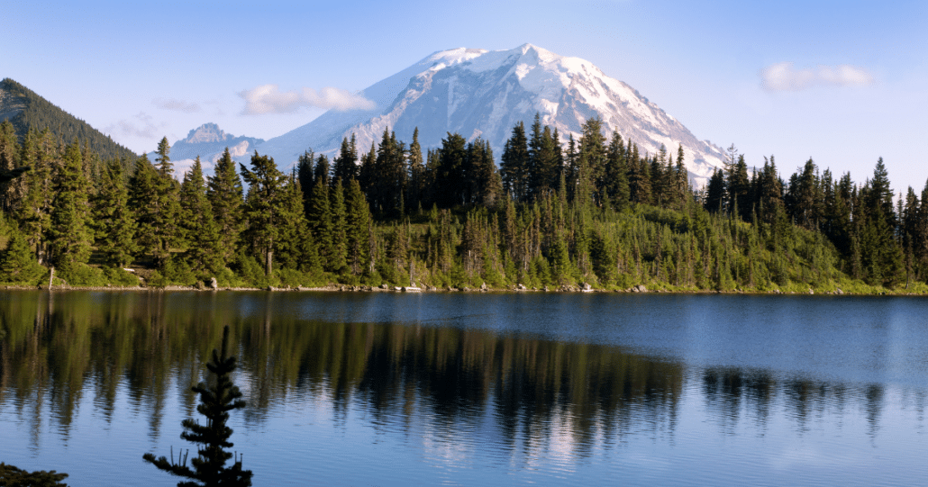 Spanaway Lake in Washington