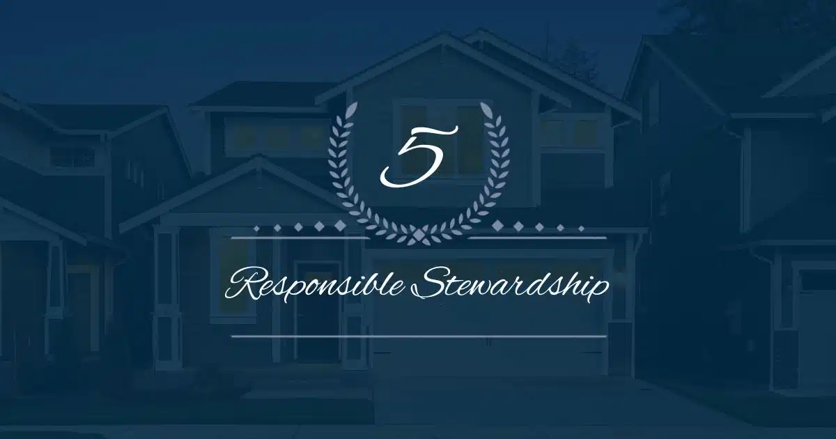 Soundbuilt Homes prioritizes responsible stewardship by building energy-efficient, environmentally conscious homes for a sustainable future.